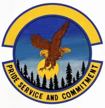 Coat of arms (crest) of the 168th Resource Management Squadron, Alaska Air National Guard