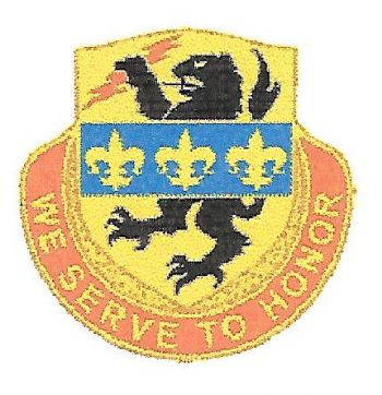 Coat of arms (crest) of 392nd Signal Battalion, US Army