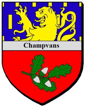 Blason de Champvans (Jura)