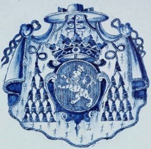 Arms (crest) of Claude-Maur d’Aubigné