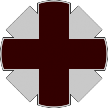Coat of arms (crest) of 44th Medical Brigade, US Army