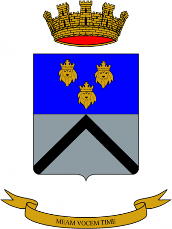 Coat of arms (crest) of the 5th Artillery Specialist Group Medea, Italian Army