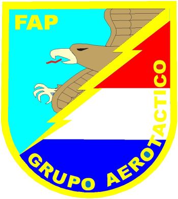 Coat of arms (crest) of the Air Tactical Group, Air Force of Paraguay