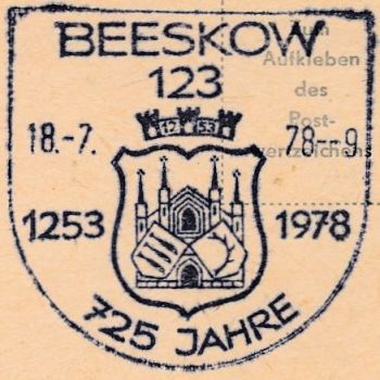 Wappen von Beeskow