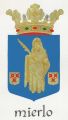 Wapen van Mierlo/Arms (crest) of Mierlo