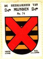 Wapen van Mijnden/Arms (crest) of Mijnden
