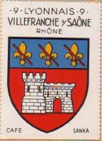 Blason de Villefranche-sur-Saône/Arms (crest) of Villefranche-sur-Saône