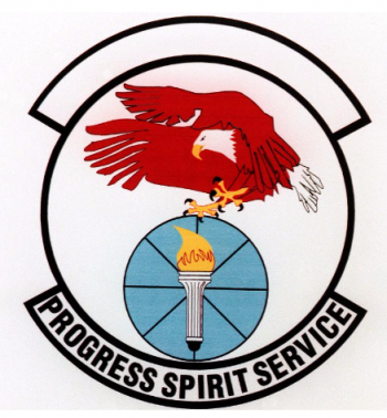 Coat of arms (crest) of the 17th Logistics Squadron, US Air Force