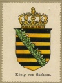 Wappen von König von Sachsen
