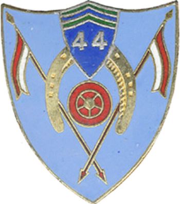 Coat of arms (crest) of the 44th Infantry Division Reconnaissance Group, French Army