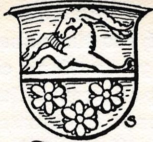 Arms (crest) of Georg Eisenpoeck