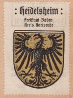 Wappen von Heidelsheim/Arms of Heidelsheim