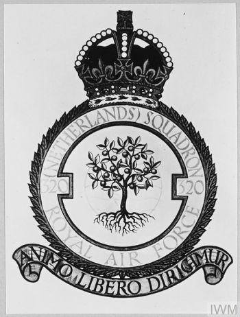 Coat of arms (crest) of the No 320 (Dutch) Squadron, Royal Air Force