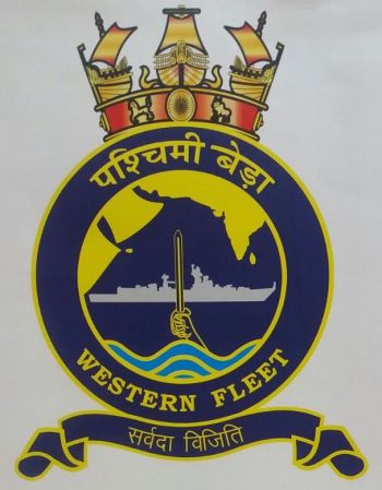 Coat of arms (crest) of the Western Fleet, Indian Navy