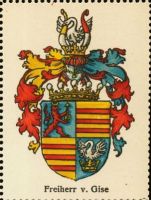 Wappen Freiherr von Gise
