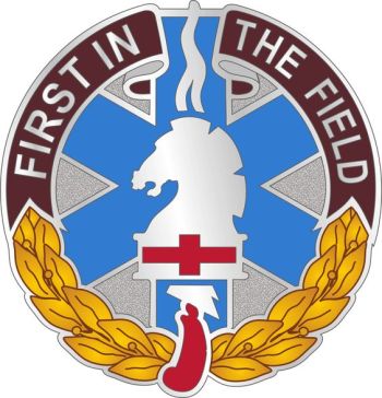 Coat of arms (crest) of the 302nd Field Hospital, US Army