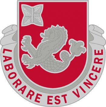 Coat of arms (crest) of 76th Engineer Battalion, US Army