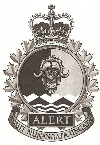 Coat of arms (crest) of the Canadian Forces Station Alert, Canada