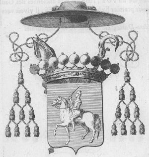 Arms (crest) of Jean-Georges Lefranc de Pompignan