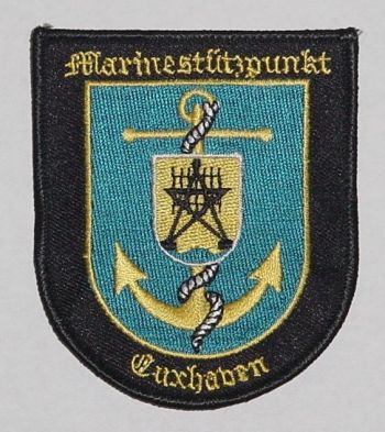 Coat of arms (crest) of the Naval Base Command Cuxhaven, German Navy