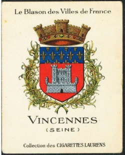 Blason de Vincennes