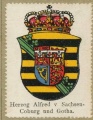Wappen von Herzog Alfred von Sachsen-Coburg und Gotha