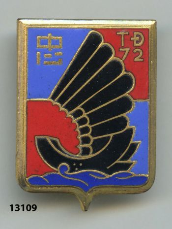Coat of arms (crest) of the 72nd Vietnameese Battalion, French Army