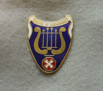 Coat of arms (crest) of the 8th Army Band, US Army