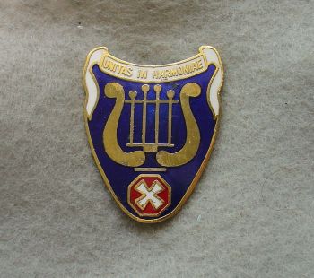 Coat of arms (crest) of 8th Army Band, US Army