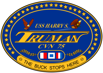 Coat of arms (crest) of the Aircraft Carrier USS Harry S. Truman (CVN-75)