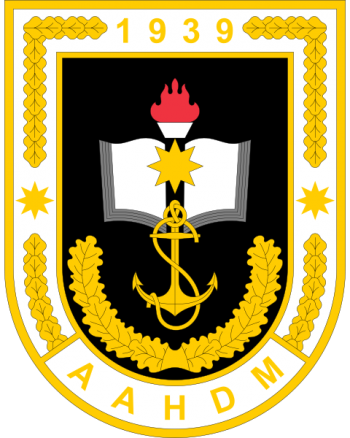 Coat of arms (crest) of the Azerbaijan Higher Naval Academy