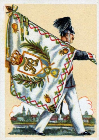 Arms of Royal Saxon 1st (Life) Grenadier Regiment No 100, Germany