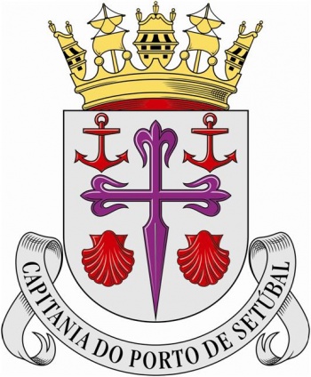 Coat of arms (crest) of the Harbour Captain of Setúbal, Portuguese Navy