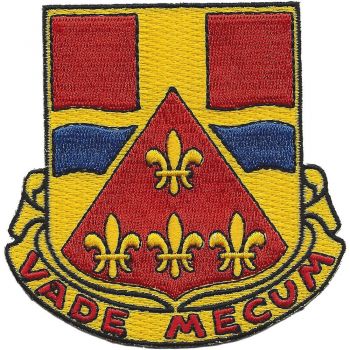 Coat of arms (crest) of 566th Field Artillery Battalion, US Army