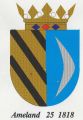 Wapen van Ameland/Coat of arms (crest) of Ameland
