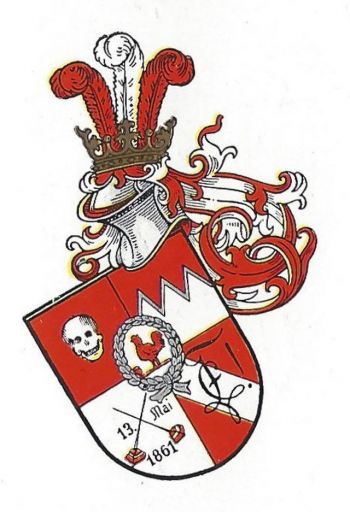 Wappen von Corps Franconia zu Hamburg/Arms (crest) of Corps Franconia zu Hamburg