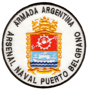 Blason de Puerto Belgrano Naval Arsenal, Argentine Navy/Arms (crest) of Puerto Belgrano Naval Arsenal, Argentine Navy