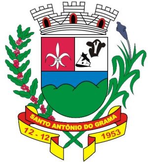 Brasão de Santo Antônio do Grama/Arms (crest) of Santo Antônio do Grama