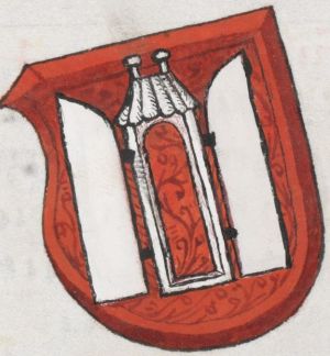Arms (crest) of Konrad von Pegau