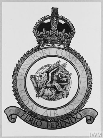 Coat of arms (crest) of the Transport Command, Royal Air Force
