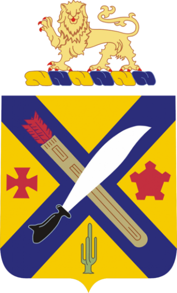 Coat of arms (crest) of the 2nd Infantry Regiment, US Army