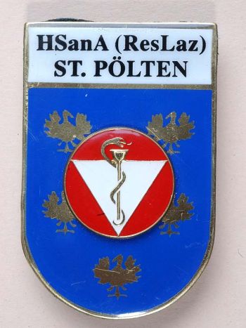 Coat of arms (crest) of the Medical Establishment St. Pölten, Austrian Army
