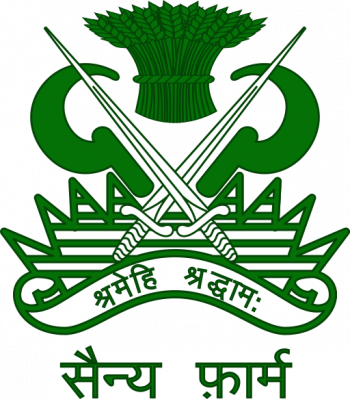 Coat of arms (crest) of Military Farms Department, Indian Army