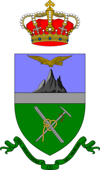Arms of 1st Alpini Regiment, Italian Army