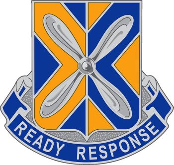 Coat of arms (crest) of 244th Aviation Regiment, Georgia and Louisiana Army National