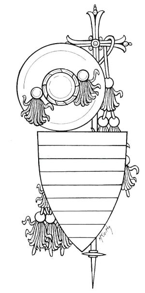 Arms (crest) of Arnaud de Canteloup