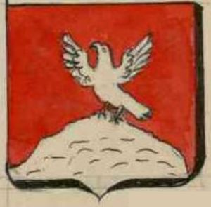 Arms (crest) of Auger de Montfaucon