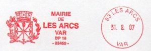 Coat of arms (crest) of Les Arcs (Var)