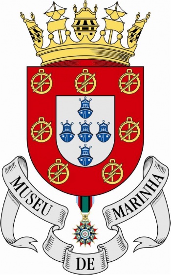 Coat of arms (crest) of Naval Museum, Portuguese Navy