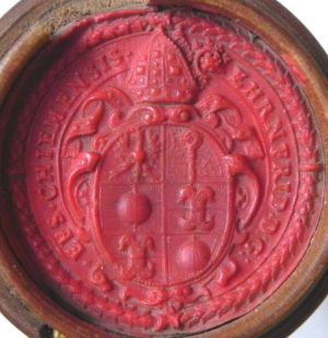 Seal of Ehrenfried von Kuenburg